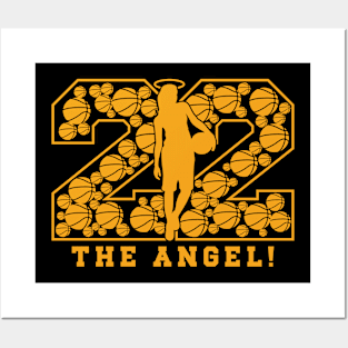 Basketball Angel v4 Posters and Art